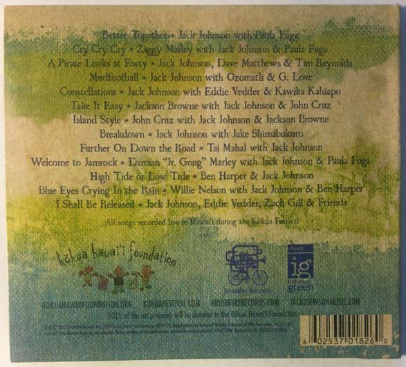 Jack Johnson & Friends - Best of Kōkua Festival CD Import