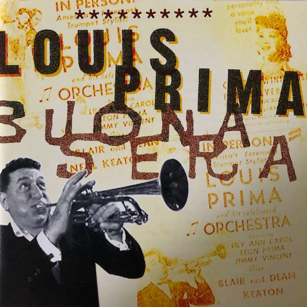 Louis Prima - Buona Sera CD Import