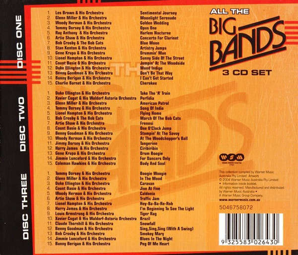 Various - All the Big Bands 3x CD Boxset Import