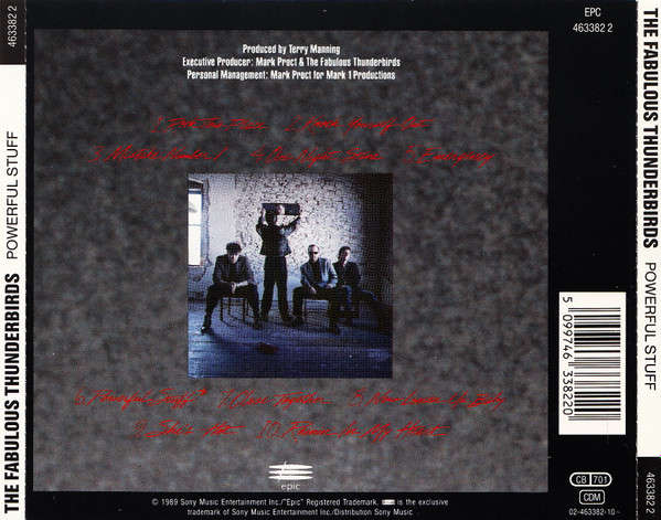 Fabulous Thunderbirds - Powerful Stuff CD Import