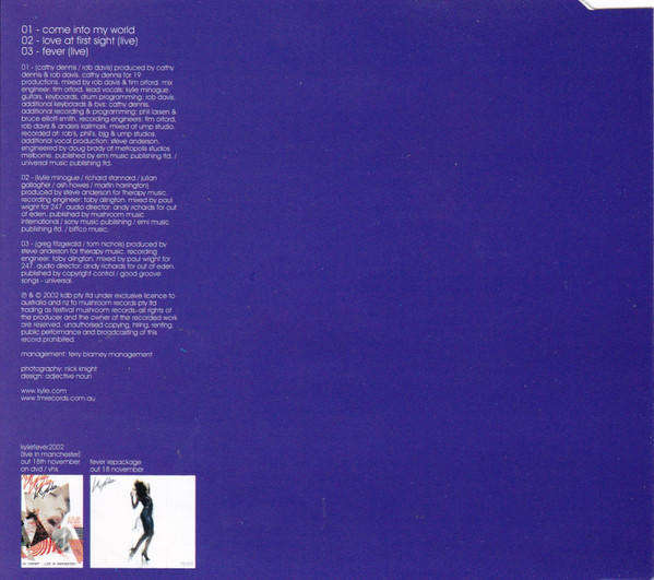 Kylie Minogue - Come Into My World CD Maxi Single Import