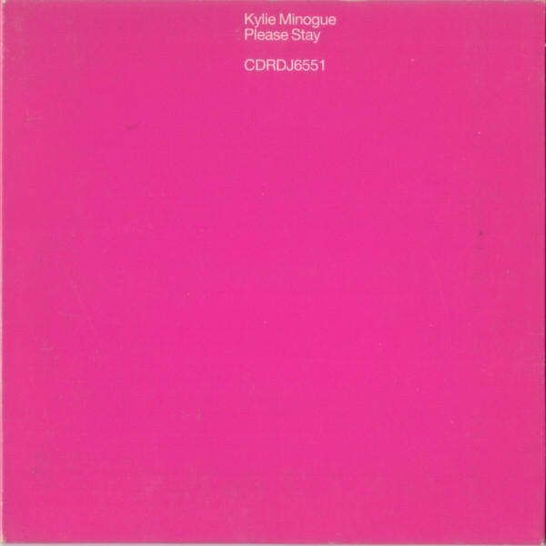 Kylie Minogue - Please Stay CD Maxi Single Import (Cardboard Sleeve)