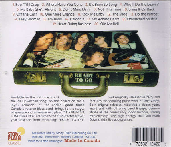 Downchild Blues Band - It's Been So Long / Ready To Go CD Import