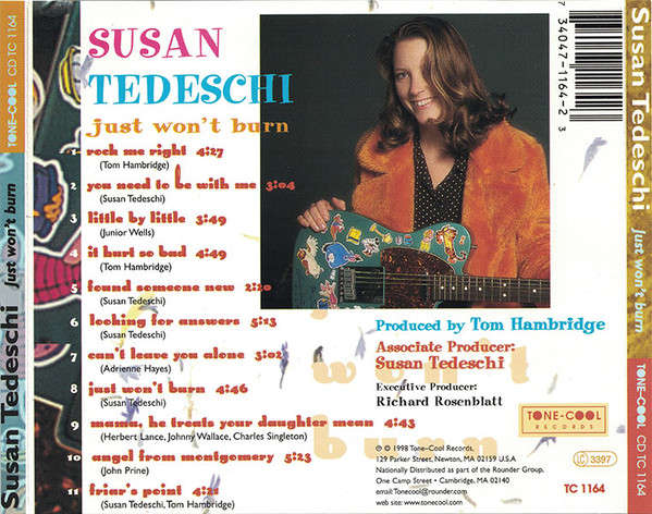 Susan Tedeschi - Just Won't Burn CD Import