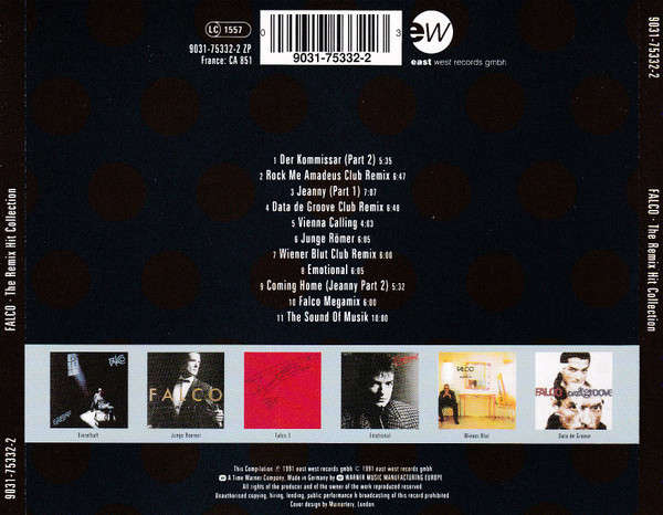 Falco - Remix Hit Collection CD Import