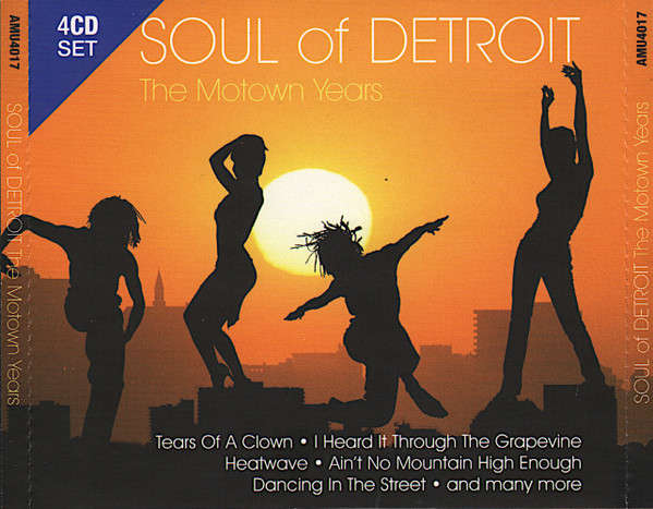 Various - Soul of Detroit - Motown Years 4x CD Set Import
