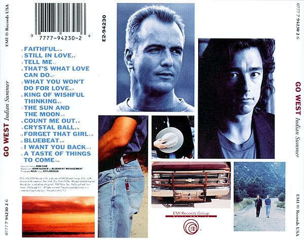 Go West - Indian Summer CD Import