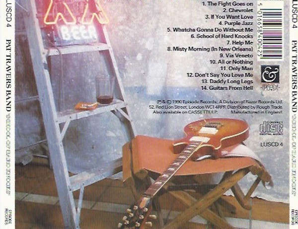 Pat Travers Band - School of Hard Knocks CD Import