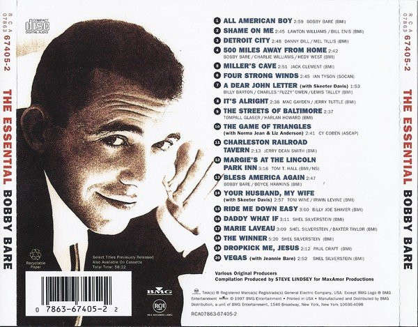 Bobby Bare - The Essential CD Import