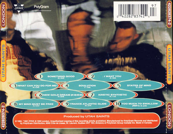 Utah Saints - Utah Saints CD Import