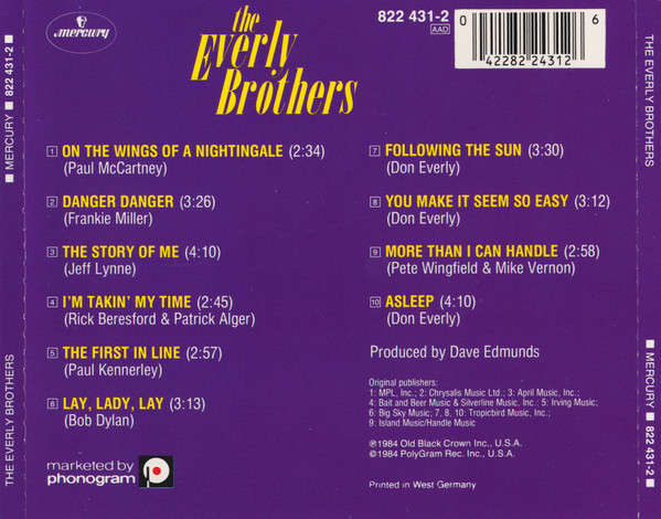 Everly Brothers - Everly Brothers CD Import