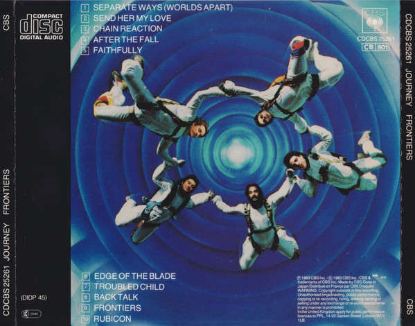 Journey - Frontiers CD Import
