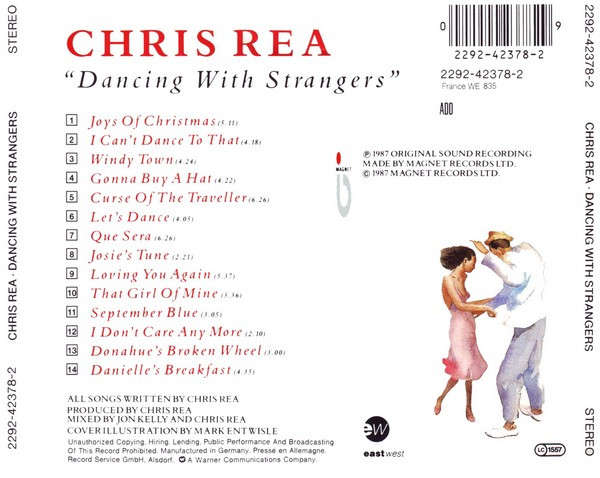 Chris Rea - Dancing With Strangers CD Import