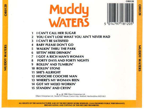 Muddy Waters - Muddy Waters CD Import