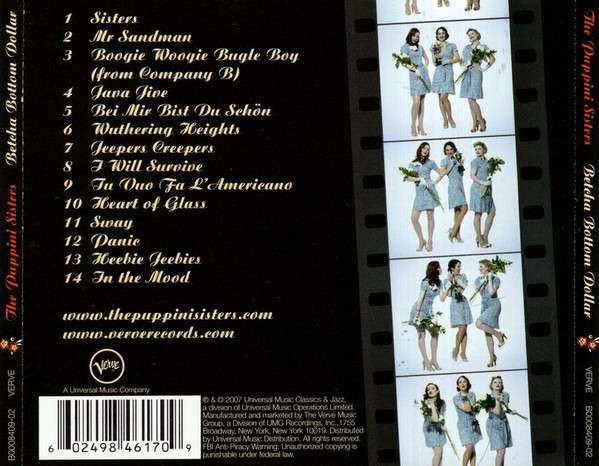 Puppini Sisters - Betcha Bottom Dollar CD Import