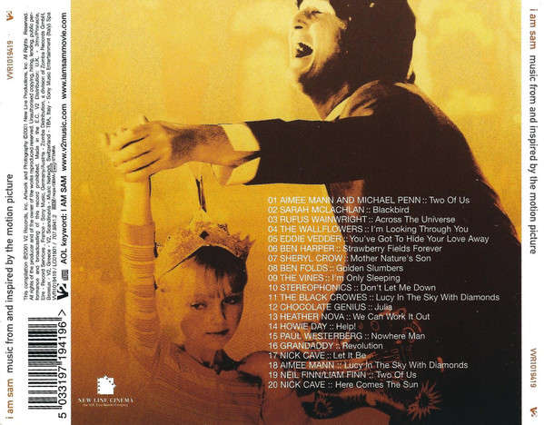 Soundtrack - I Am Sam CD Import