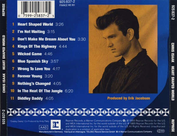 Chris Isaak - Heart Shaped World CD Import