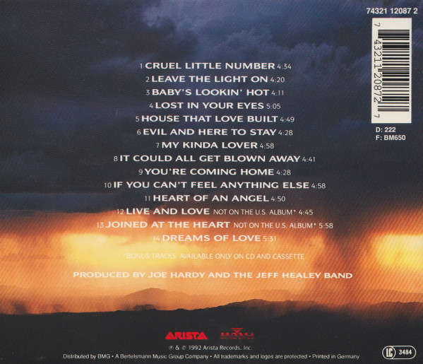 Jeff Healey Band - Feel This  CD Import