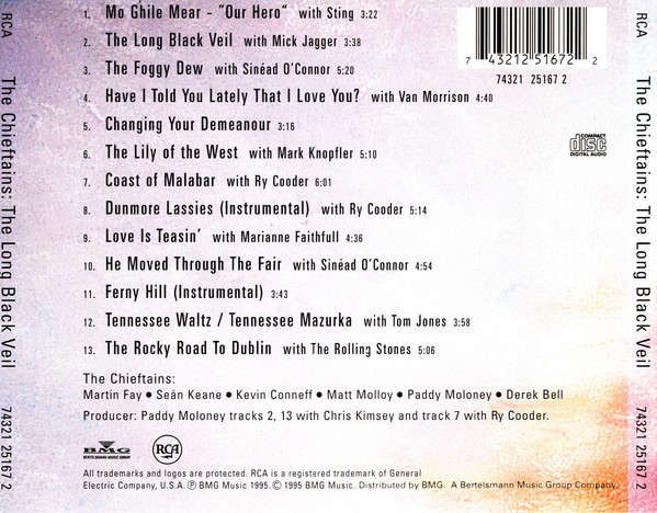 Chieftains - Long Black Veil CD Import