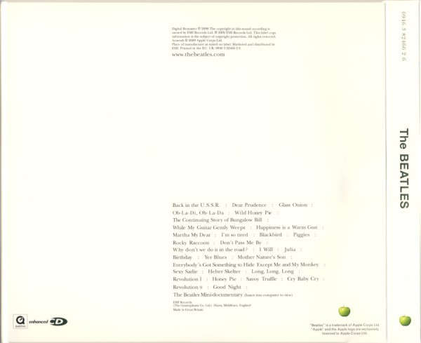The Beatles - The Beatles Double CD Import (White Album)