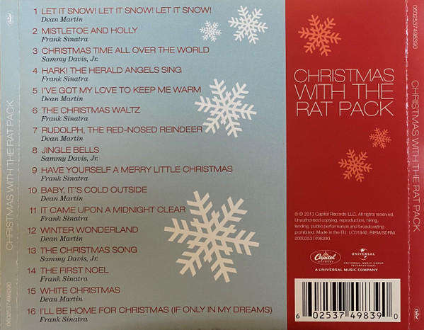 Frank Sinatra, Dean Martin & Sammy Davis, Jr.  - Christmas With the Rat Pack  CD Import