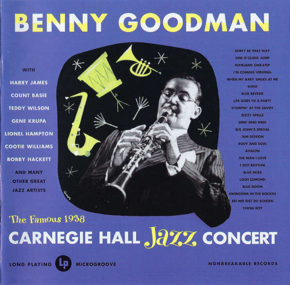 Benny Goodman - Famous 1938 Carnegie Hall Jazz Concert Double CD Import