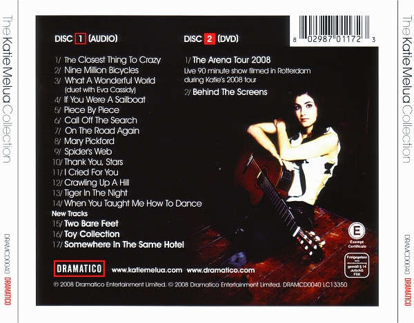 Katie Melua - Collection CD & DVD Double CD Import