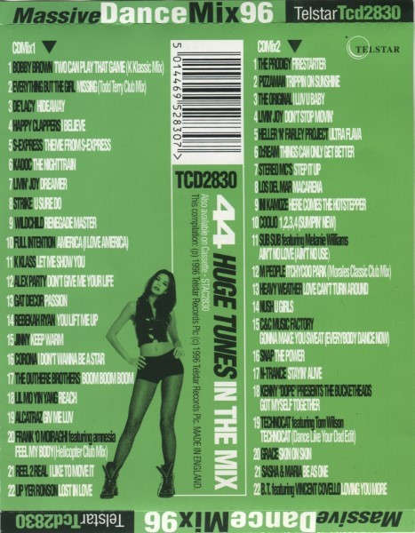 Various - Massive Dance Mix 96 Double CD Import