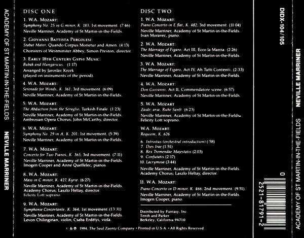 Soundtrack - Amadeus Double CD Import