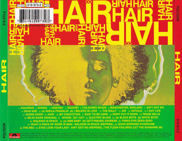 Soundtrack - Hair CD Import