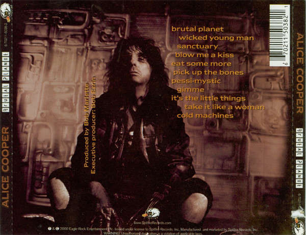 Alice Cooper - Brutal Planet CD Import
