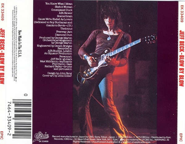 Jeff Beck - Blow By Blow CD Import