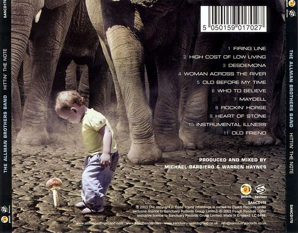 Allman Brothers Band - Hittin' the Note CD Import