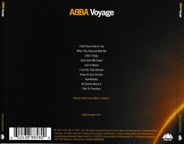 ABBA - Voyage CD Import Sealed