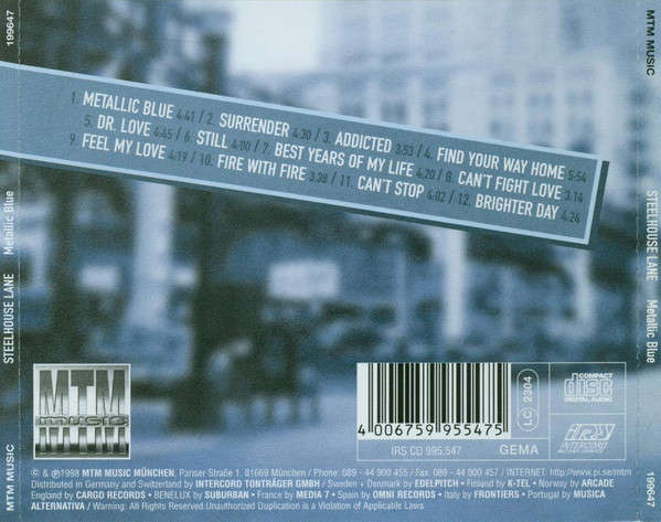 Steelhouse Lane - Metallic Blue CD Import