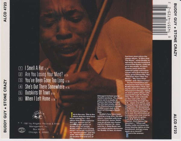 Buddy Guy - Stone Crazy! CD Import