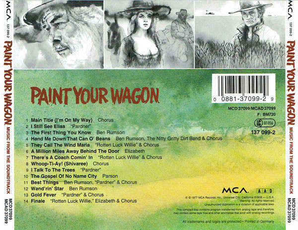 Soundtrack - Paint Your Wagon CD Import