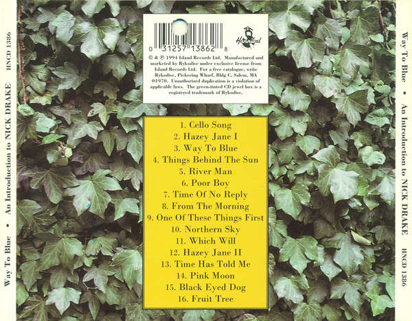 Nick Drake - Way To Blue - An Introduction To CD Import