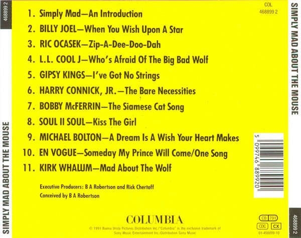 Various - Simply Mad About the Mouse (A Musical Celebration of Imagination) CD Import