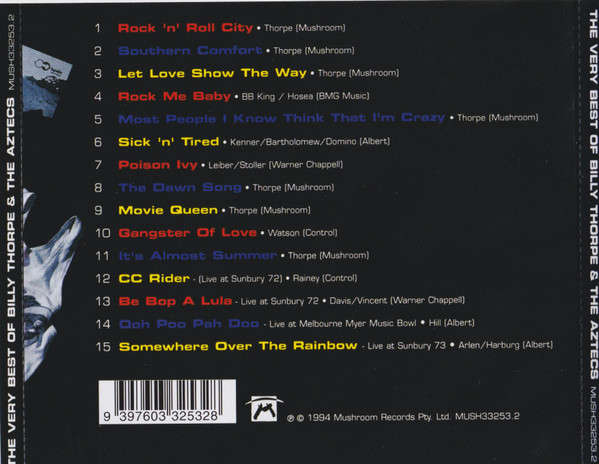 Billy Thorpe & Aztecs - Very Best of CD Import