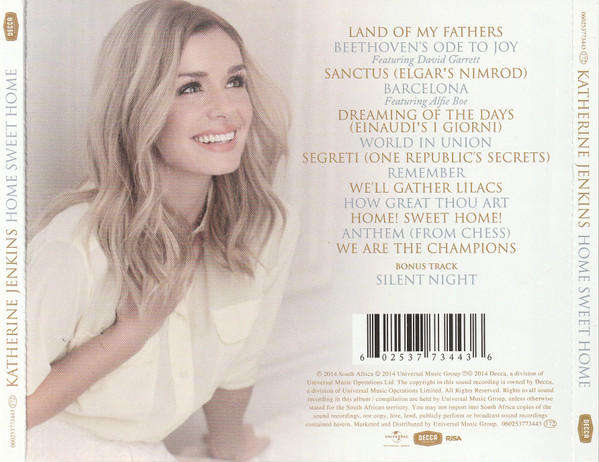 Katherine Jenkins - Home Sweet Home CD