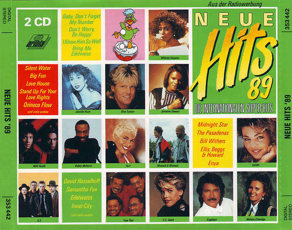 Various - Neue Hits '89 - Die Internationalen Superhits Double CD Import