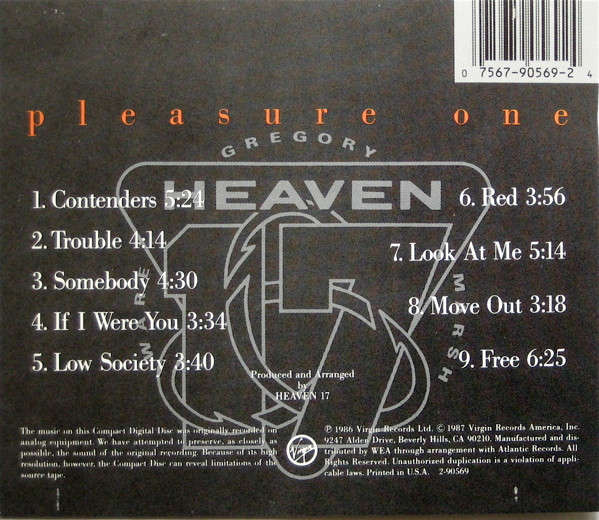 Heaven 17 - Pleasure One CD Import