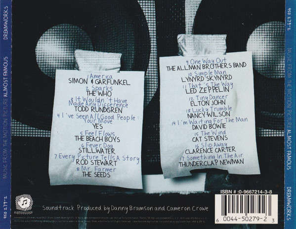 Soundtrack - Almost Famous CD Import