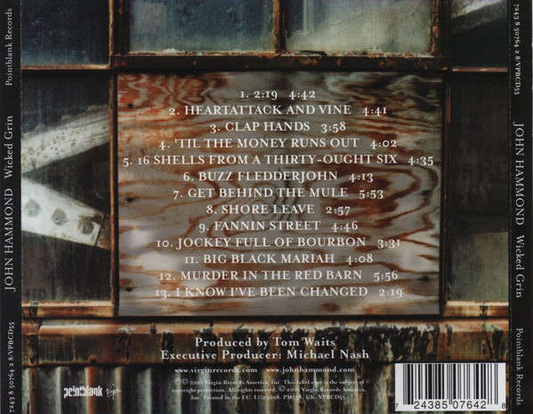 John Hammond - Wicked Grin CD Import