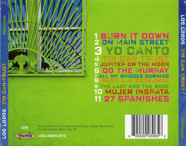 Los Lobos - Tin Can Trust CD Import