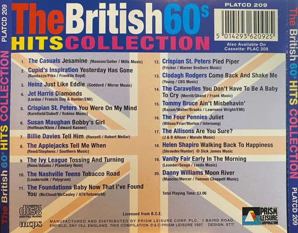 Various - British 60s Hits Collection CD Import