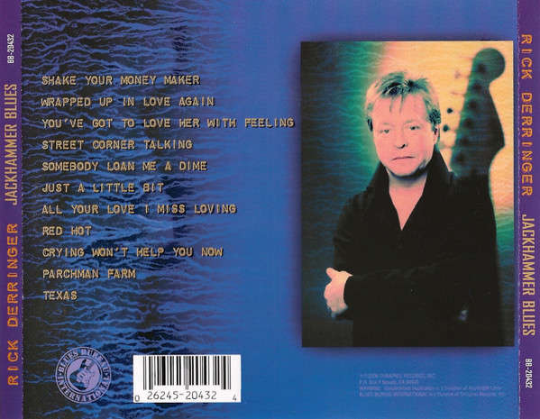 Rick Derringer - Jackhammer Blues CD Import