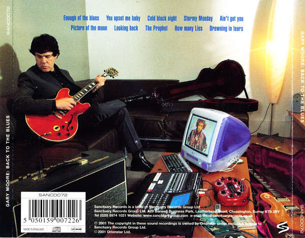 Gary Moore - Back To the Blues CD Import