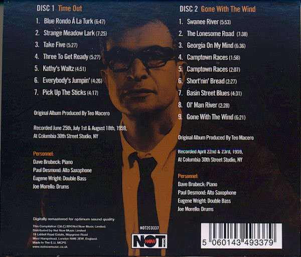 Dave Brubeck - Time Out Double CD Import